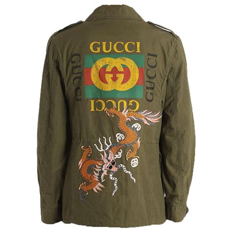 gucci insect-embroidered cotton and wool jacket|Gucci jackets for women.